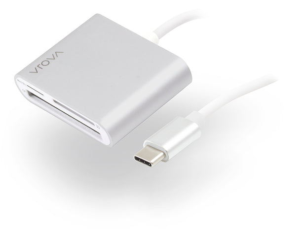 ALOGIC USB-C Multi Card Reader - Micro SD, SD & Compact Flash - Prime Series