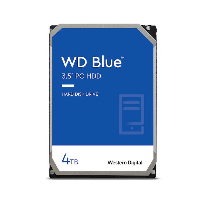 WD BLUE/4TB/5400RPM/SATA/256MB CACHE/3.5