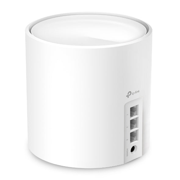 AX3000 Whole Home Mesh Wi-Fi 6 System, 1-pack SPEED 574 Mbps at 2.4 GHz  2402 Mbps at 5 GHz 2 Intrnl Antennas, 3 Gigabit Ports WAN LAN auto-sensing, 2
