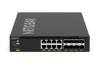 NETGEAR M4350-8X8F 16-port Half Width Layer 3 Fully Managed Switch with 8 x 10G/Multi-Gig &8 x 10GBASE-X SFP+, ProSAFE Lifetime Warranty (XSM4316)