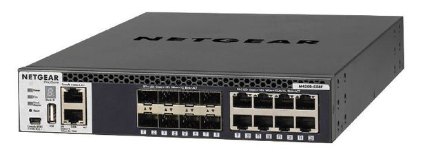 M4300-8X8F 16-Port Fully Managed Stackable Layer 3 Switch (16 x 10G ports: 8 x 10GBASE-T & 8 x SFP+)
