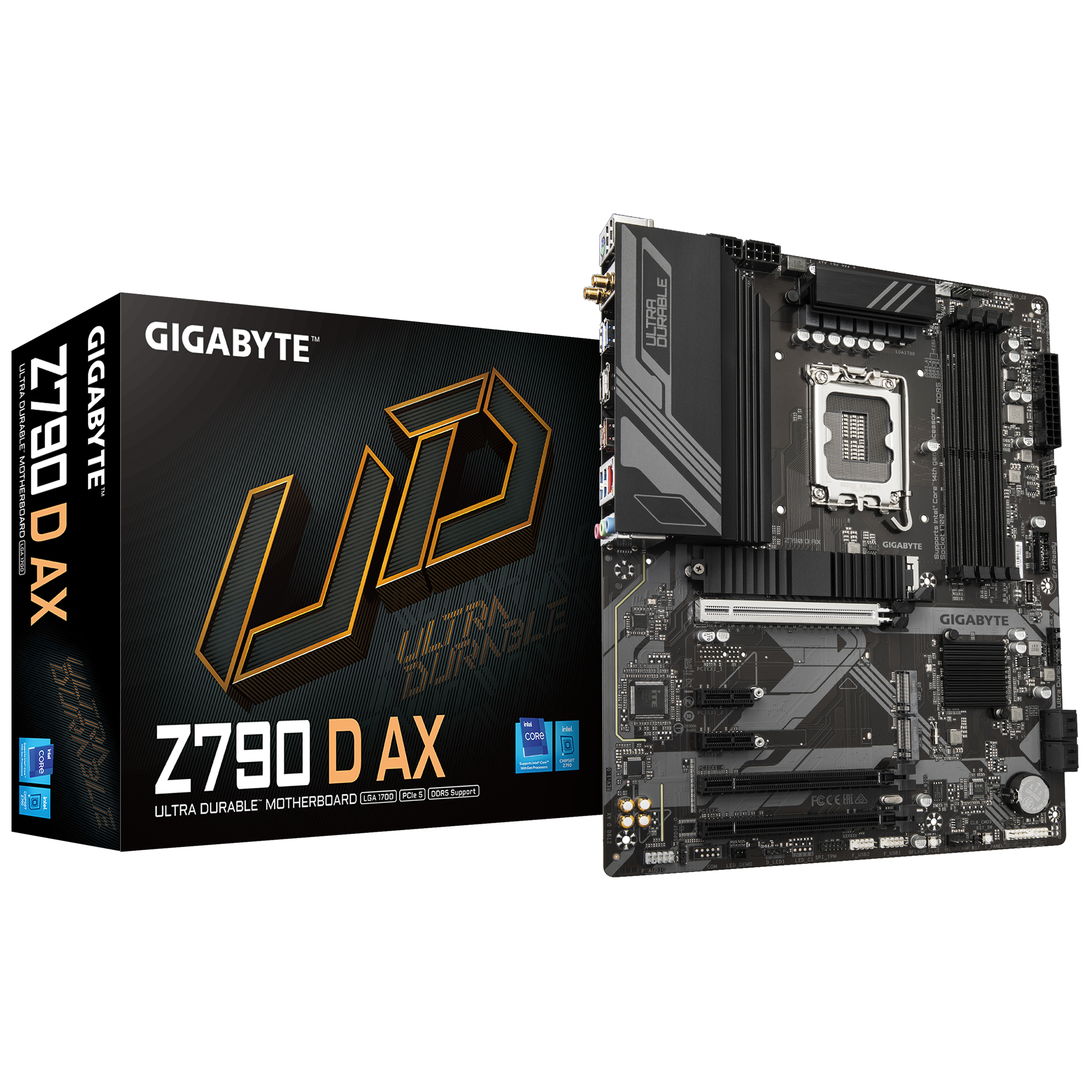 Intel Z790 Express Chipset Intel Core 14th/ 13th /12th processors; Support for DDR5 4800/4400 MT/s memory modules