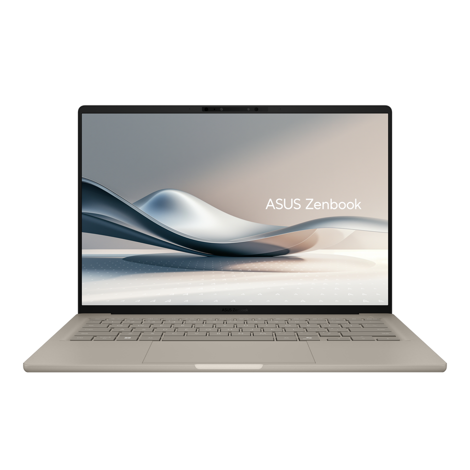 Zenbook 14 - SNAPDRAGON X ELITE X1E78100/14.0"/WUXGA (1920 x 1200) OLED/32G/1TB PCIEG4/Zabriskie Beige/Win11 Home(Arm)/Qualcomm Hexagon NPU/1YR