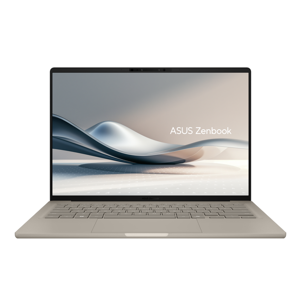 Zenbook 14 - SNAPDRAGON X ELITE X1E78100/14.0"/WUXGA (1920 x 1200) OLED/32G/1TB PCIEG4/Zabriskie Beige/Win11 Home(Arm)/Qualcomm Hexagon NPU/1YR